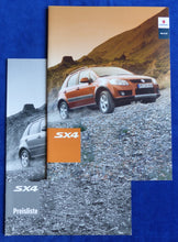 Lade das Bild in den Galerie-Viewer, Suzuki SX4 MJ 2008 - Prospekt Brochure + Preisliste 08.2007

