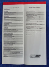 Lade das Bild in den Galerie-Viewer, Suzuki Grand Vitara 5-Türer - Preisliste MJ 2003 - Prospekt Brochure 07.2002
