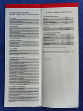 Lade das Bild in den Galerie-Viewer, Suzuki Grand Vitara 5-Türer - Preisliste MJ 2001 - Prospekt Brochure 11.2000
