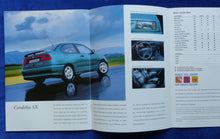Lade das Bild in den Galerie-Viewer, Seat Cordoba MJ 1997 - Prospekt Brochure + Daten &amp; Ausstattungen 02.1997
