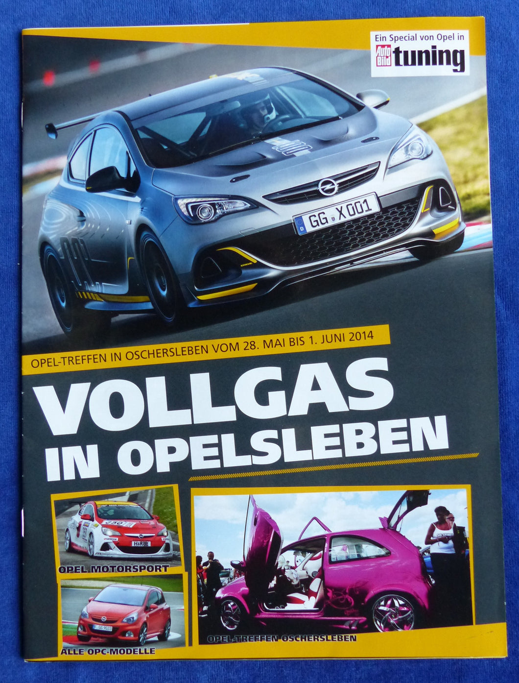 Opel OPC Motorsport Oschersleben Astra Corsa - Sonderdruck AutoBild tuning 2014