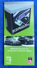 Lade das Bild in den Galerie-Viewer, Brabus ECO Power Xtra Mercedes CDI Diesel MJ 2014 - Prospekt Brochure 08.2013
