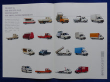 Lade das Bild in den Galerie-Viewer, Peugeot J5 Transporter - Prospekt Brochure 90er
