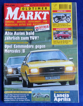 Lade das Bild in den Galerie-Viewer, Oldtimer Markt Heft 6/2001 - Opel Commodore Mercedes Saab Triumph Lancia
