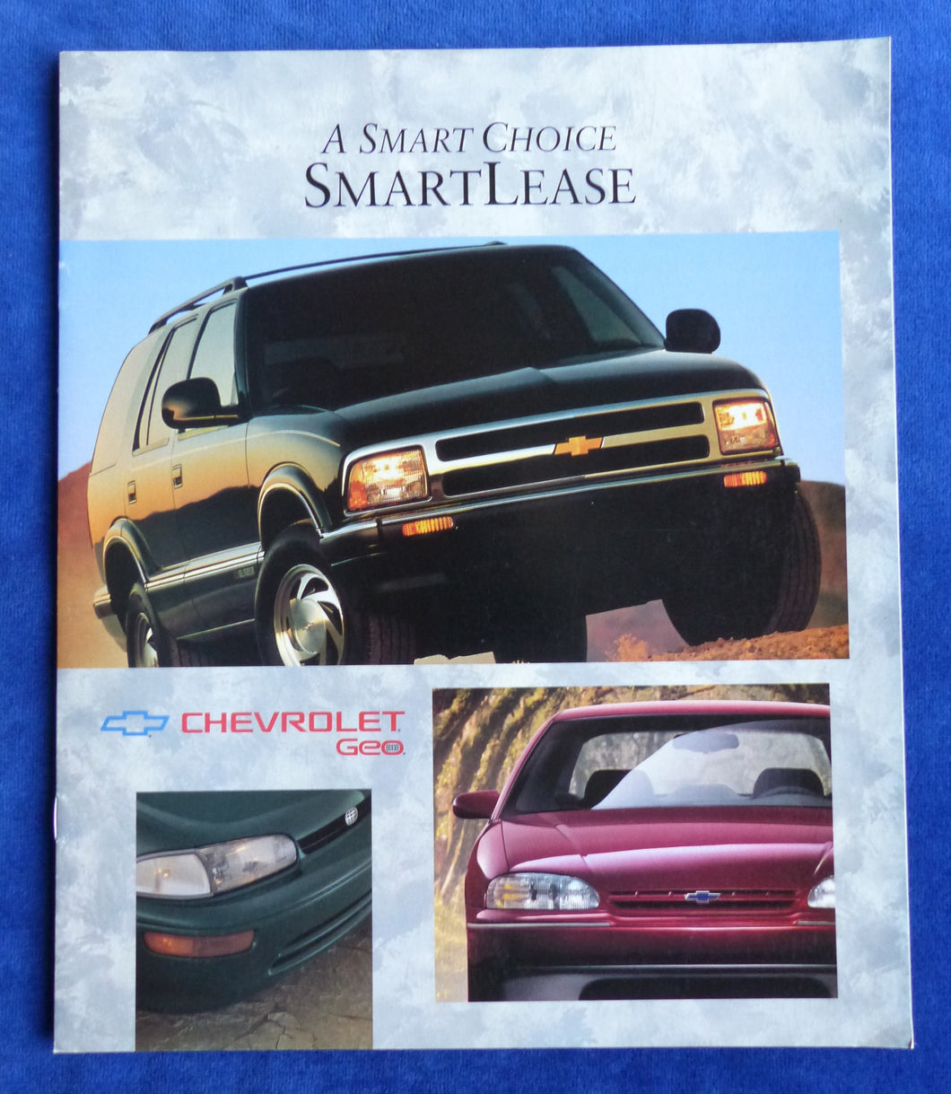 Chevrolet 1997 Lumina Blazer Leasing SmartLease - US-Prospekt Brochure 1996 USA