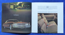 Lade das Bild in den Galerie-Viewer, Cadillac 1973 Fleetwood Eldorado DeVille Calais - US-Prospekt Brochure 1972 USA
