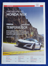 Lade das Bild in den Galerie-Viewer, Honda NSX - Pressespiegel Sonderausgabe - Prospekt Brochure 2016

