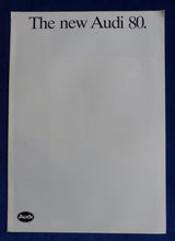 Lade das Bild in den Galerie-Viewer, Audi 80 quattro MJ 1987 - Prospekt Brochure 08.1986 englisch
