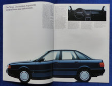 Lade das Bild in den Galerie-Viewer, Audi 80 quattro MJ 1987 - Prospekt Brochure 07.1986
