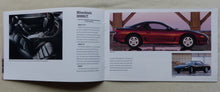 Lade das Bild in den Galerie-Viewer, Mitsubishi 1991 Cars &amp; Trucks 3000GT Eclipse - US-Prospekt Brochure 1990 USA
