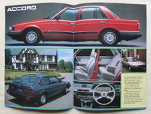 Lade das Bild in den Galerie-Viewer, Honda 1984 Accord Jazz Civic CRX Prelude - UK-Prospekt Brochure 1983 England
