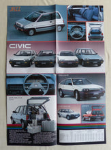 Lade das Bild in den Galerie-Viewer, Honda 1984 Accord Jazz Civic CRX Prelude - UK-Prospekt Brochure 1983 England
