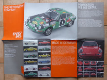 Lade das Bild in den Galerie-Viewer, Early 911 S Porsche 911 Carrera Urmodell Restauration - Poster Prospekt Brochure
