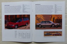 Lade das Bild in den Galerie-Viewer, Pontiac 1991 Grand Prix Bonneville Firebird LeMans - US-Prospekt Brochure 1990
