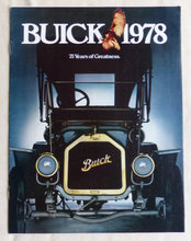 Lade das Bild in den Galerie-Viewer, Buick 1978 Regal Century LeSabre Electra Riviera - US-Prospekt Brochure 1977 USA
