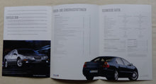 Lade das Bild in den Galerie-Viewer, Chrysler 300M - Daten &amp; Ausstattungen MJ 2002 - Prospekt Brochure 09.2001
