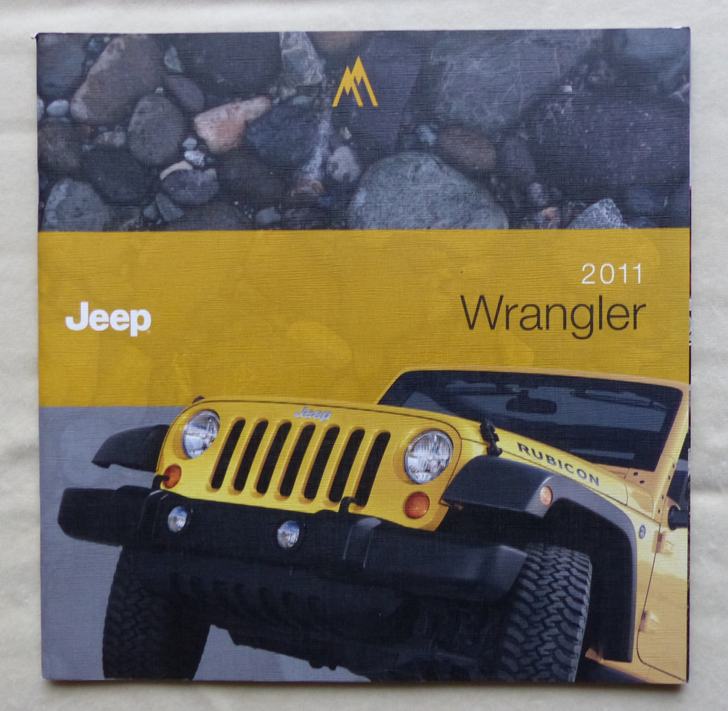 Jeep 2011 Wrangler - US-Prospekt Brochure 2010 USA