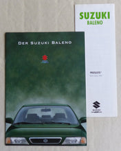 Lade das Bild in den Galerie-Viewer, Suzuki Baleno 3-Türer &amp; 4-Türer MJ 1999 - Prospekt Brochure + Preisliste 01.1999
