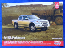 Lade das Bild in den Galerie-Viewer, Isuzu D-Max 4x4 Pickup MJ 2011 - Prospekt Brochure 09.2010 Türkei türkisch
