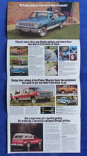 Lade das Bild in den Galerie-Viewer, Dodge 1976 Pick-Ups Club Cab Crew Cab - US-Prospekt Brochure 06.1976 USA
