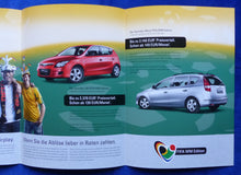 Lade das Bild in den Galerie-Viewer, Hyundai FIFA WM Edition - i10 i20 i30 i30cw MJ 2010 - Prospekt Brochure 02.2010
