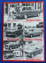 Lade das Bild in den Galerie-Viewer, Lada Range 1500 1200 1300 Estate Saloon - UK-Prospekt Brochure 80er England
