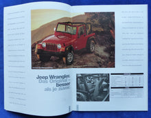 Lade das Bild in den Galerie-Viewer, Chrysler &amp; Jeep Modellprogramm Viper - Prospekt Brochure + Preisliste 04.1997
