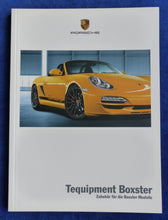 Lade das Bild in den Galerie-Viewer, Porsche Tequipment Boxster 987 Zubehör MJ 2012 - Prospekt Brochure 07.2011
