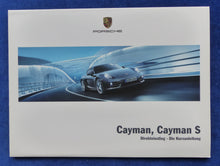 Lade das Bild in den Galerie-Viewer, Porsche Cayman S Typ 981 MJ 2014 - Bedienungsanleitung Kurzanleitung 2013
