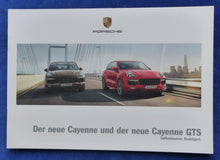 Lade das Bild in den Galerie-Viewer, Porsche Cayenne GTS MJ 2015 - Preview Prospekt Brochure 11.2014
