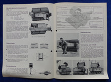 Lade das Bild in den Galerie-Viewer, Zettelmeyer Vibrations-Anhängewalzen VAS - Prospekt Brochure 70er
