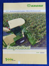 Lade das Bild in den Galerie-Viewer, Krone Easy Collect 6000 Mais-Erntevorsatz - Prospekt Brochure 12.2005
