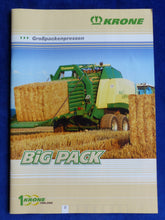 Lade das Bild in den Galerie-Viewer, Krone Big Pack 890 12130 Großpackenpressen - Prospekt Brochure 06.2006
