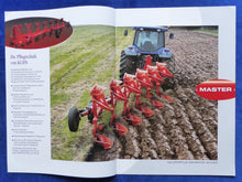 Lade das Bild in den Galerie-Viewer, Kuhn Master Serie 180 Volldrehpflüge - Prospekt Brochure 10.2003
