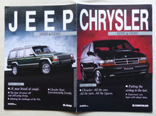 Lade das Bild in den Galerie-Viewer, Chrysler Jeep News &amp; Views 1992 - US-Prospekt Brochure 08.1991 Großformat USA
