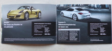 Lade das Bild in den Galerie-Viewer, Porsche Zentrum Willich Angebote Boxster &amp; Cayman GTS - Prospekt Brochure 2014
