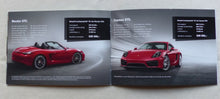 Lade das Bild in den Galerie-Viewer, Porsche Zentrum Willich Angebote Boxster &amp; Cayman GTS - Prospekt Brochure 2014
