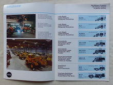 Lade das Bild in den Galerie-Viewer, Ahlmann Programm Bagger Schwenklader Kipper - Prospekt Brochure 1988
