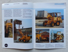 Lade das Bild in den Galerie-Viewer, Ahlmann Programm Bagger Schwenklader Kipper - Prospekt Brochure 1988
