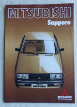 Lade das Bild in den Galerie-Viewer, Mitsubishi Sapporo Coupe MJ 1984 - Prospekt Brochure 05.1983
