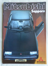 Lade das Bild in den Galerie-Viewer, Mitsubishi Sapporo Coupe MJ 1983 - Prospekt Brochure 09.1982
