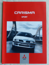 Lade das Bild in den Galerie-Viewer, Mitsubishi Carisma Sport MJ 2003 - Prospekt Brochure 09.2002
