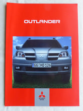 Lade das Bild in den Galerie-Viewer, Mitsubishi Outlander MJ 2004 - Prospekt Brochure 04.2003
