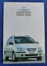 Lade das Bild in den Galerie-Viewer, Hyundai Matrix MJ 2002 - Prospekt Brochure 02.2002
