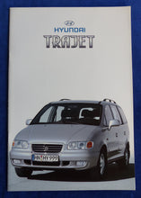 Lade das Bild in den Galerie-Viewer, Hyundai Trajet 2.7 V6 MJ 2001 - Prospekt Brochure 08.2000
