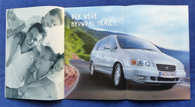 Lade das Bild in den Galerie-Viewer, Hyundai Trajet MJ 2001 - Prospekt Brochure 04.2000
