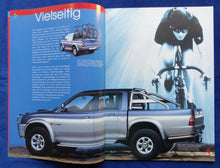 Lade das Bild in den Galerie-Viewer, Mitsubishi L200 Magnum GLX Pick-up MJ 2001 - Prospekt Brochure 03.2001
