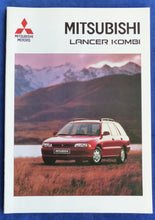 Lade das Bild in den Galerie-Viewer, Mitsubishi Lancer Kombi MJ 1993 - Prospekt Brochure 03.1993
