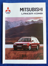 Lade das Bild in den Galerie-Viewer, Mitsubishi Lancer Kombi MJ 1996 - Prospekt Brochure 04.1995

