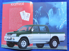 Lade das Bild in den Galerie-Viewer, Mitsubishi L200 Magnum GLX Pick-up MJ 2001 - Prospekt Brochure 09.2000
